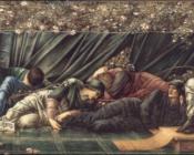 爱德华科莱伯恩琼斯 - The Briar Rose The Council Chamber